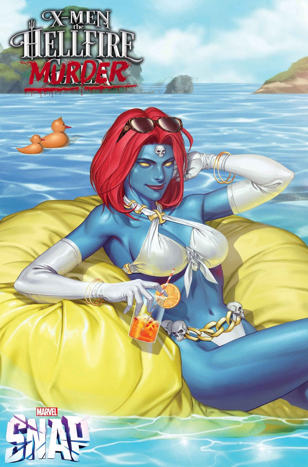 X-Men: The Hellfire Murder 1 Inhyuk Lee Marvel Snap Swimsuit Variant - gabescaveccc
