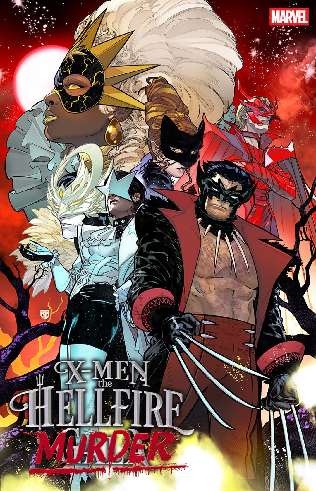 X-Men: The Hellfire Murder 1 R.B. Silva Variant - gabescaveccc