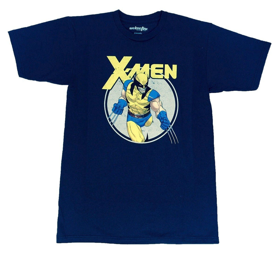 X-Men Wolverine Circle Marvel Comics Adult T-Shirt - gabescaveccc