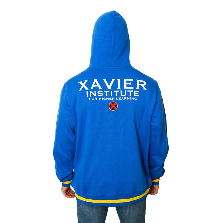 X-Men Xavier Institute Marvel Adult Zip Up Hoodie - gabescaveccc