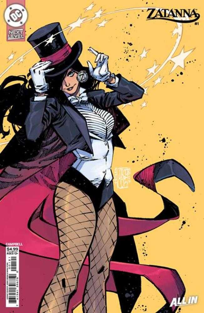 Zatanna (2026) 1 Cover D Jorge Corona Next Level Card Stock Variant - gabescaveccc