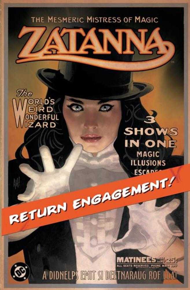 Zatanna (2026) 1 Cover E Adam Hughes Foil Variant - gabescaveccc