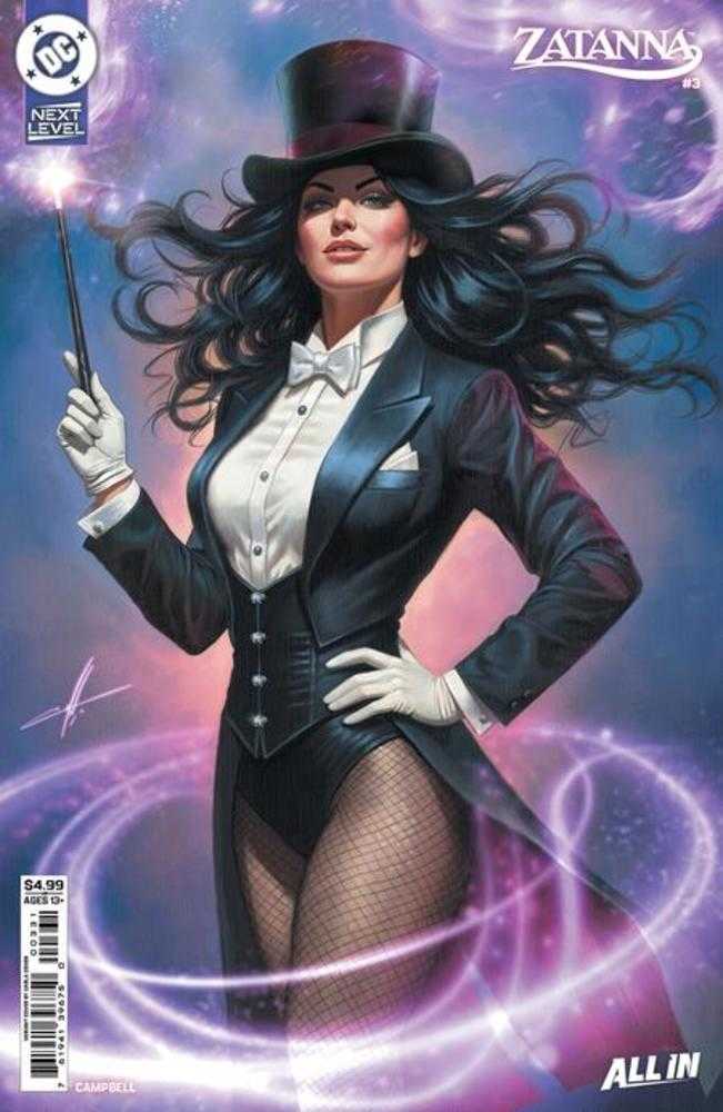 Zatanna (2026) 3 Cover C Carla Cohen Card Stock Variant - gabescaveccc
