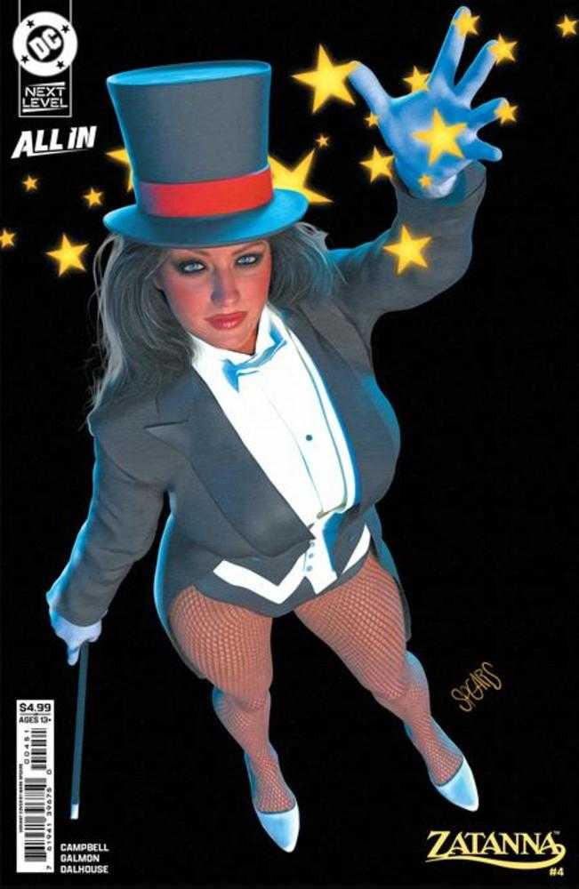 Zatanna (2026) 4 Cover E Mark Spears Card Stock Variant - gabescaveccc
