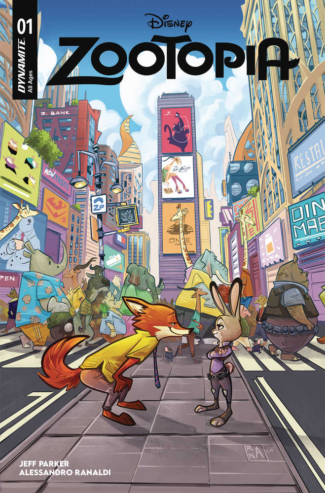 Zootopia #1 Cover B Ranaldi - gabescaveccc