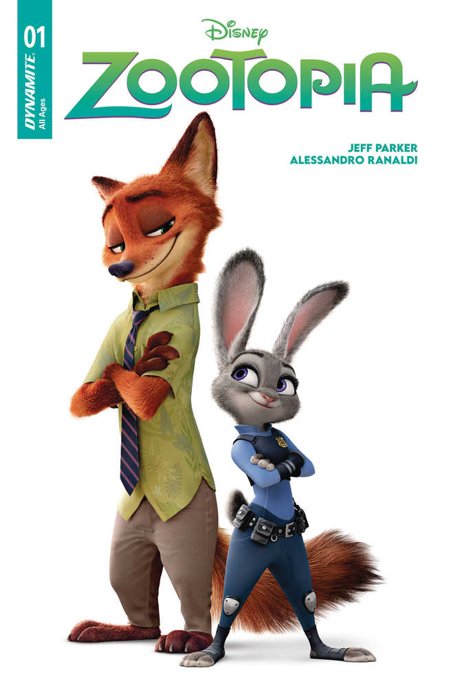 Zootopia #1 Cover E Movie Characters - gabescaveccc