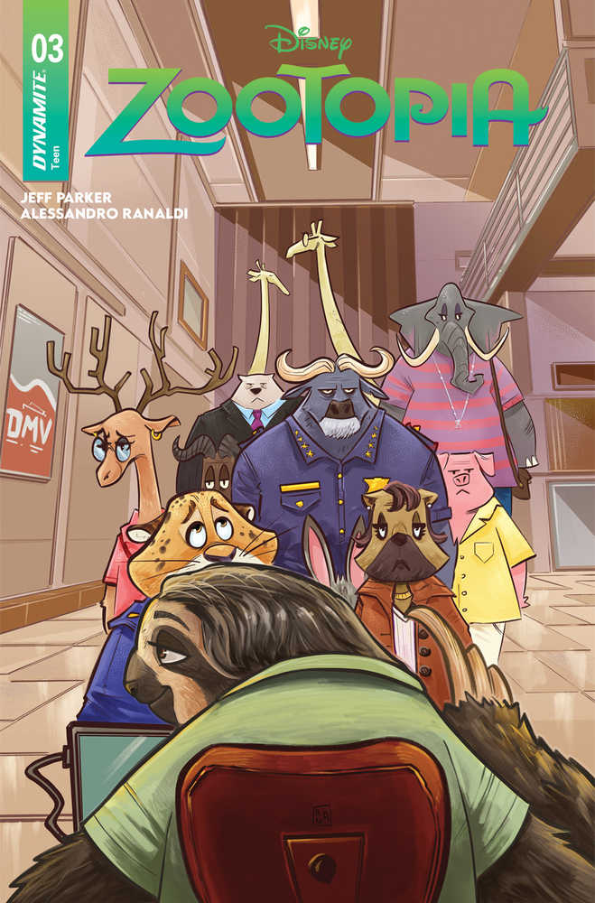 Zootopia #3 Cover B Ranaldi - gabescaveccc