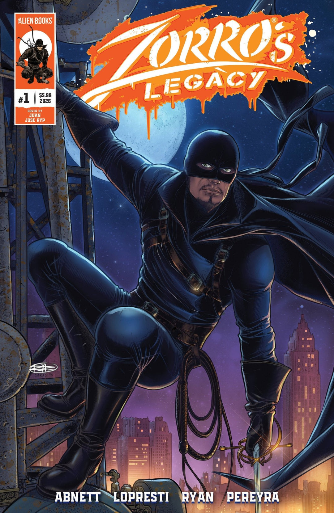 Zorro's Legacy 1 Variant B (Ryp) - gabescaveccc