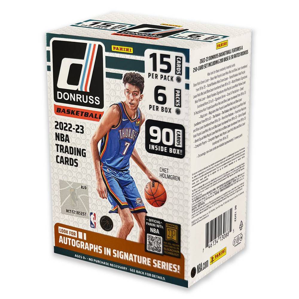 2022-23 Panini NBA Donruss Basketball Trading Card Blaster Box - gabescaveccc