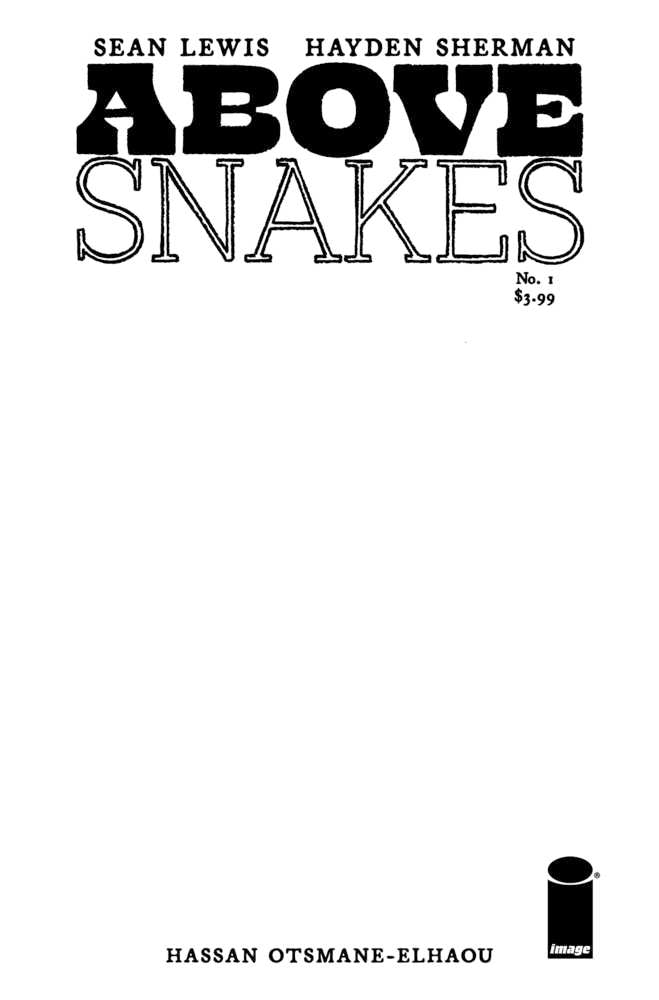 Above Snakes #1 (Of 5) Cover B Blank Sketch (Mature) - gabescaveccc
