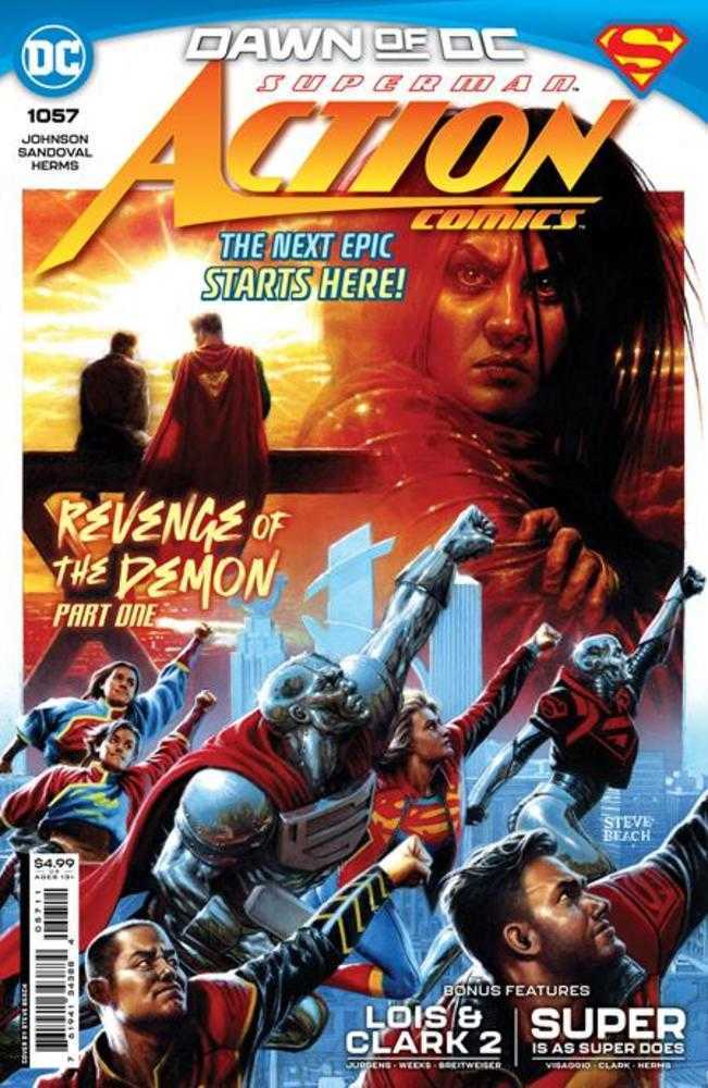 Action Comics #1057 Cover A Steve Beach - gabescaveccc