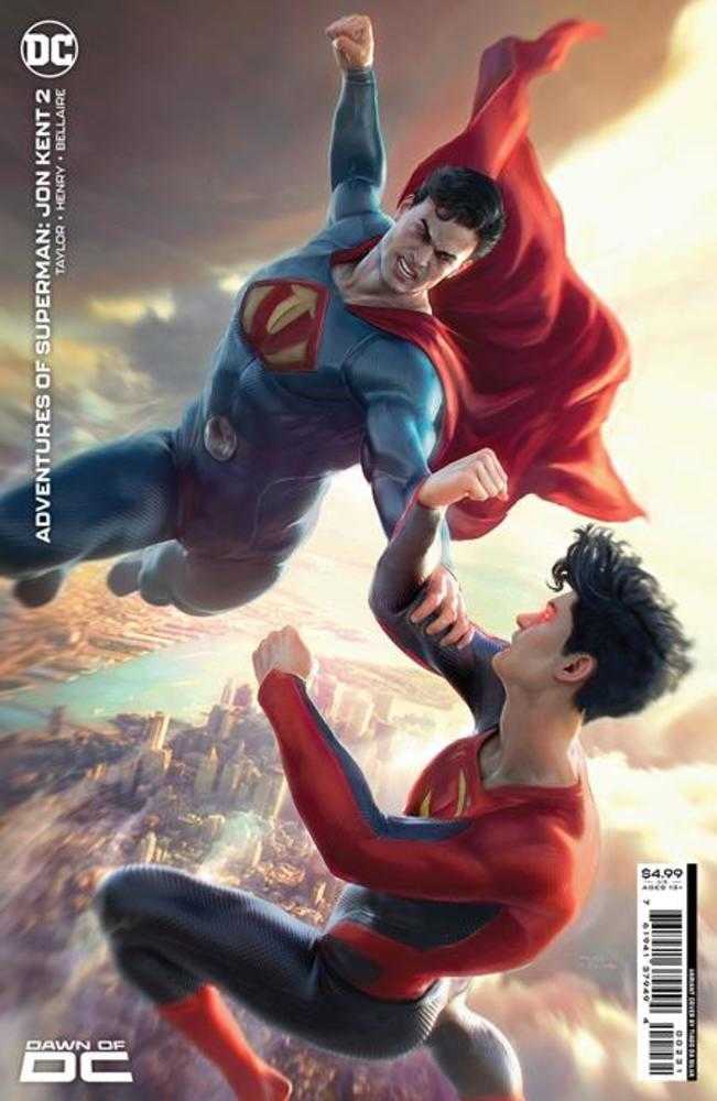 Adventures Of Superman Jon Kent #2 (Of 6) Cover C Tiago Da Silva Card Stock Variant - gabescaveccc