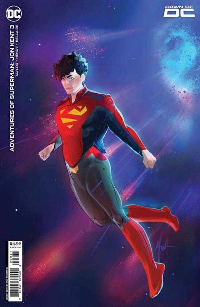 Adventures Of Superman Jon Kent #3 (Of 6) Cover C Afua Richardson Card Stock Variant - gabescaveccc