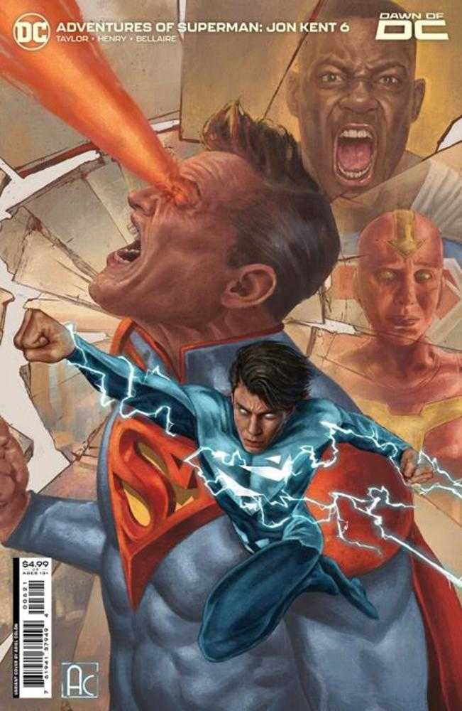 Adventures Of Superman Jon Kent #6 (Of 6) Cover B Ariel Colon Card Stock Variant - gabescaveccc