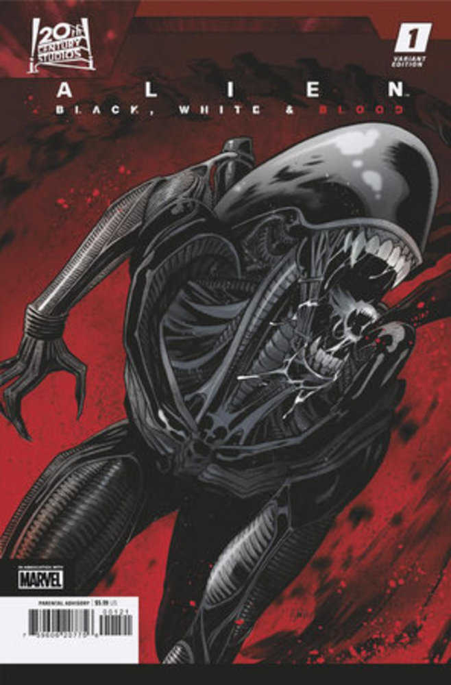 Alien Black White Blood #1 Elena Casagrande Variant - gabescaveccc