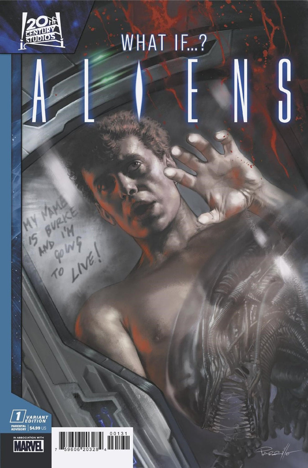 Aliens: What If...? #1 Lucio Parrillo Variant - gabescaveccc