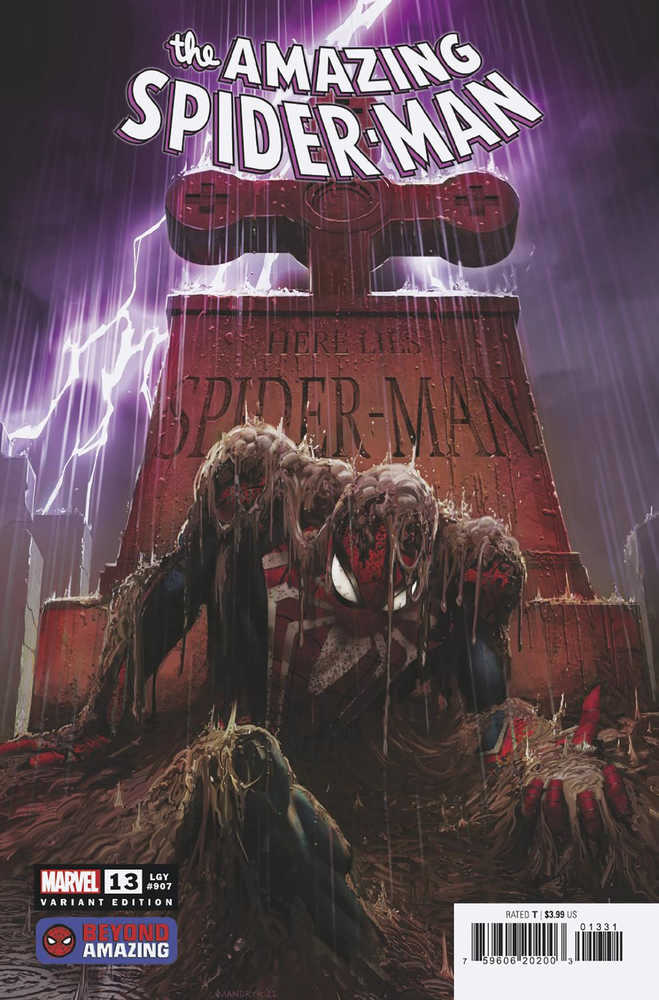 Amazing Spider-Man #13 Mandryk Beyond Amazing Spider-Man Variant - gabescaveccc