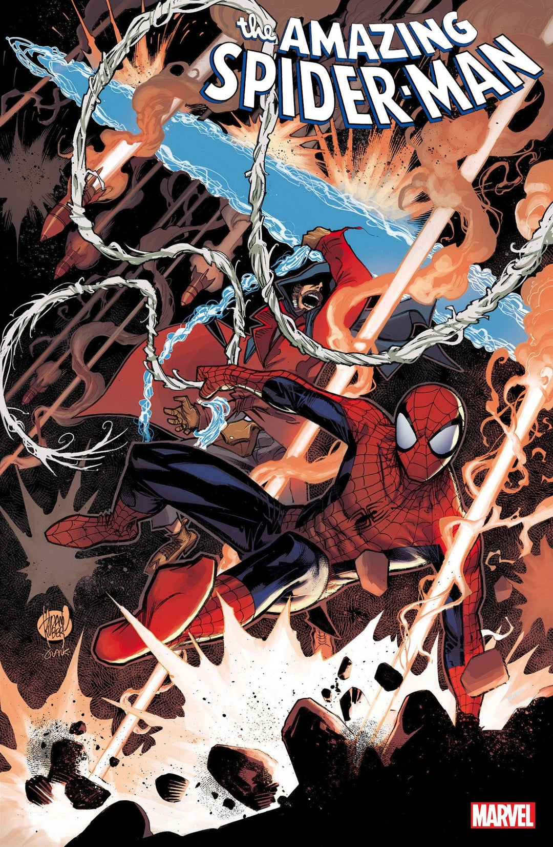 Amazing Spider-Man 32 Adam Kubert G.O.D.S. Variant [G.O.D.S.] - gabescaveccc