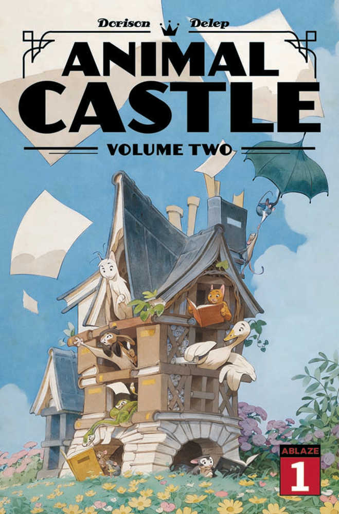 Animal Castle Volume 2 #1 Cover B Delep Animal Library (Mature) - gabescaveccc