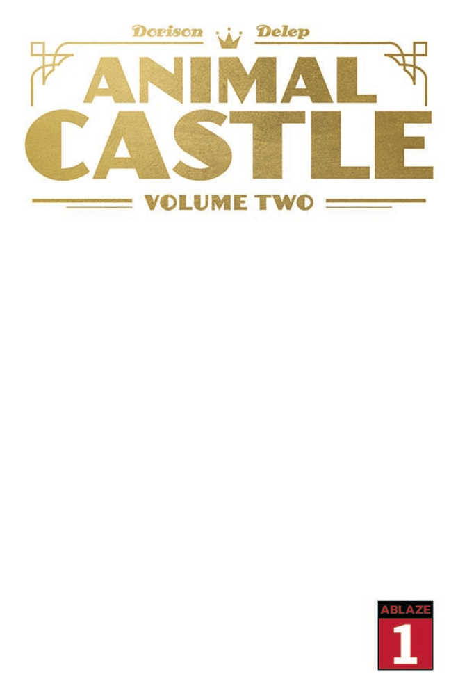 Animal Castle Volume 2 #1 Cover C Blank Edition (Mature) - gabescaveccc