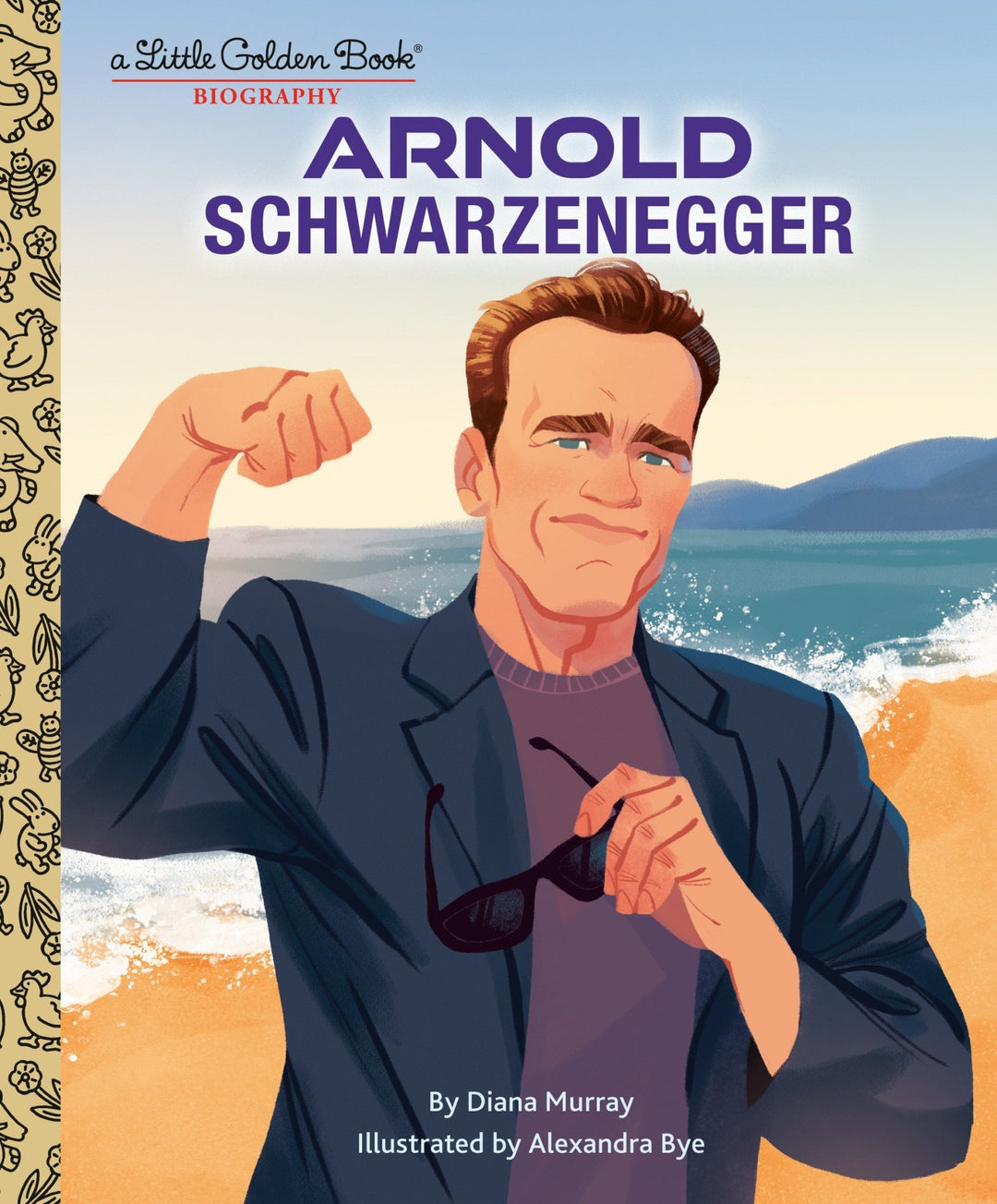 Arnold Schwarzenegger: A Little Golden Book Biography - gabescaveccc