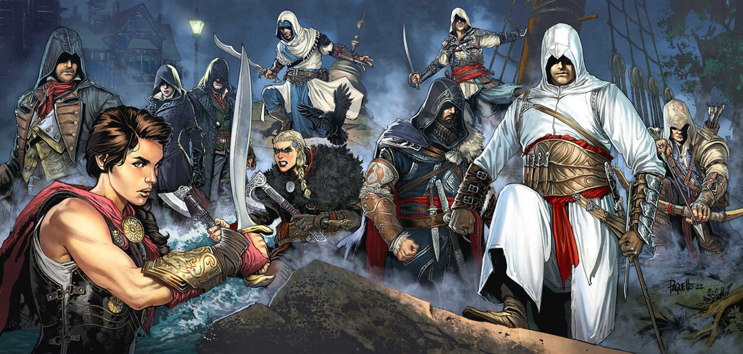 Assassins Creed Visionaries #1 (Of 4) Cover J Gatefold Variant (Mr - gabescaveccc