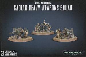 Astra Militarum Cadian Heavy Weapons Squad - gabescaveccc