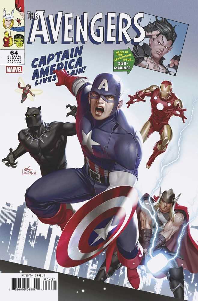 Avengers #64 Inhyuk Lee Classic Homage Variant - gabescaveccc