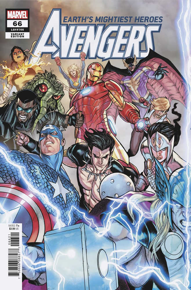 Avengers #66 Past Future Avengers Assemble Connect Variant - gabescaveccc