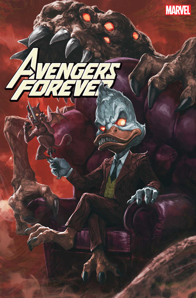 Avengers Forever #13 Skan Demonized Variant - gabescaveccc