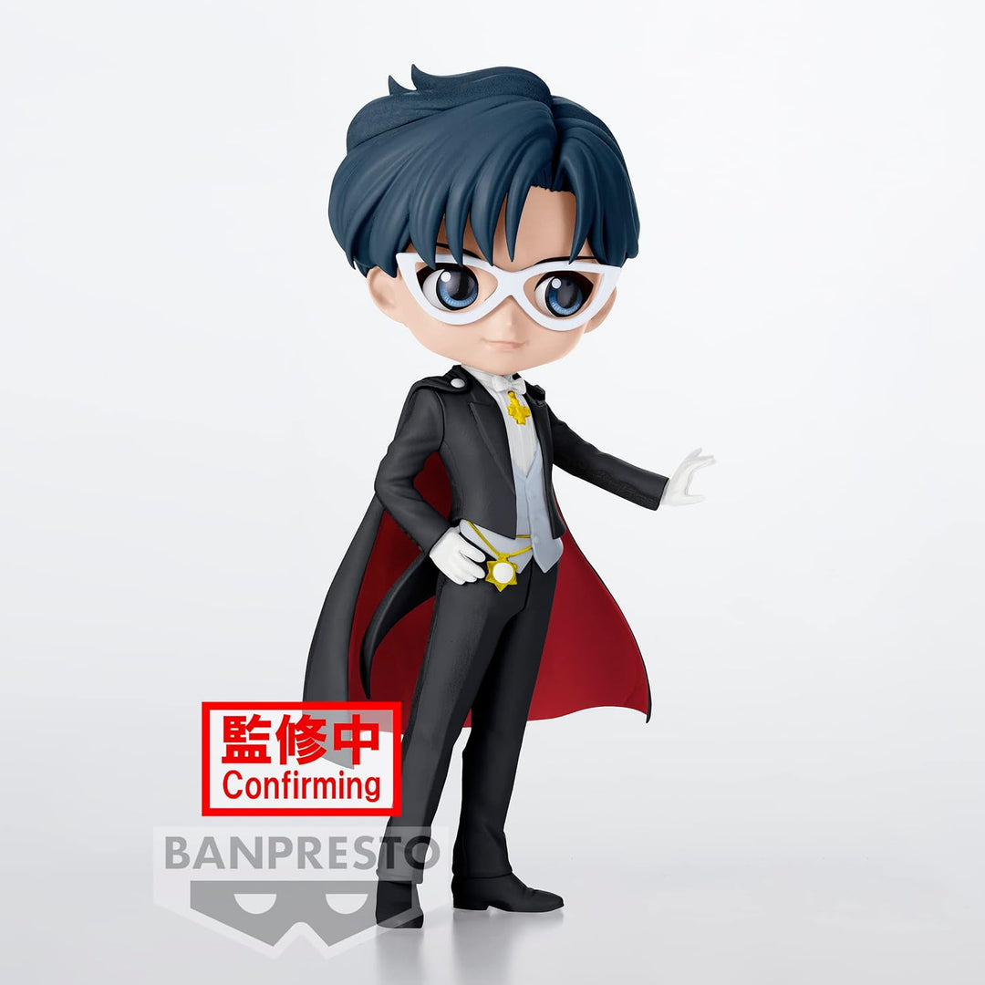 Banpresto - Pretty Guardian Sailor Moon Cosmos The Movie - Tuxedo Mask (Ver. A), Bandai Spirits Q posket Figure - gabescaveccc