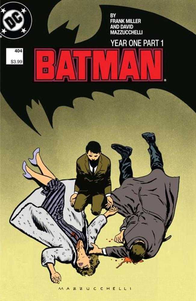 Batman #404 Facsimile Edition Cover A David Mazzucchelli - gabescaveccc