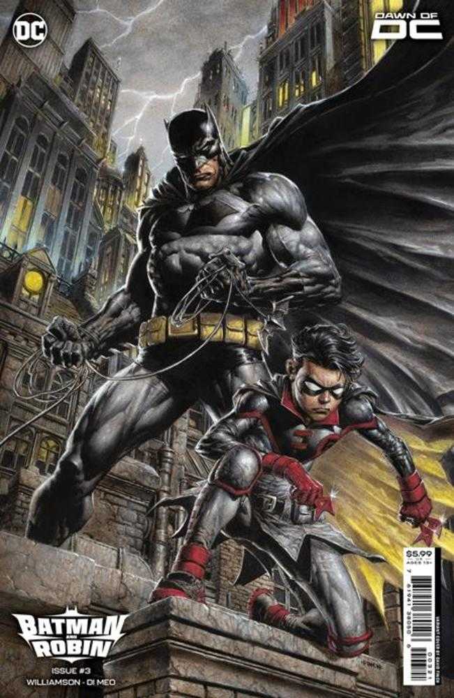 Batman And Robin #3 Cover B David Finch Card Stock Variant - gabescaveccc