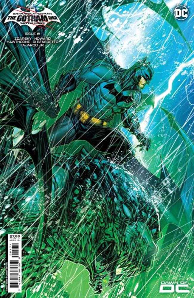 Batman Catwoman The Gotham War Battle Lines #1 (One Shot) Cover E Jonboy Meyers Foil Variant - gabescaveccc