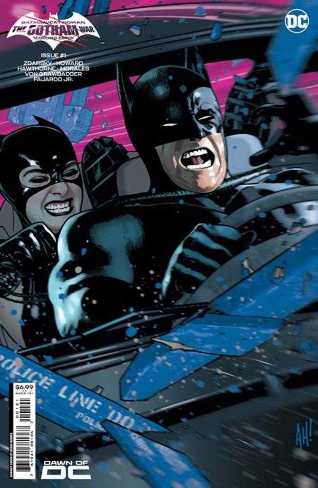 Batman Catwoman The Gotham War Scorched Earth #1 (One Shot) Cover B Adam Hughes Card Stock Variant - gabescaveccc