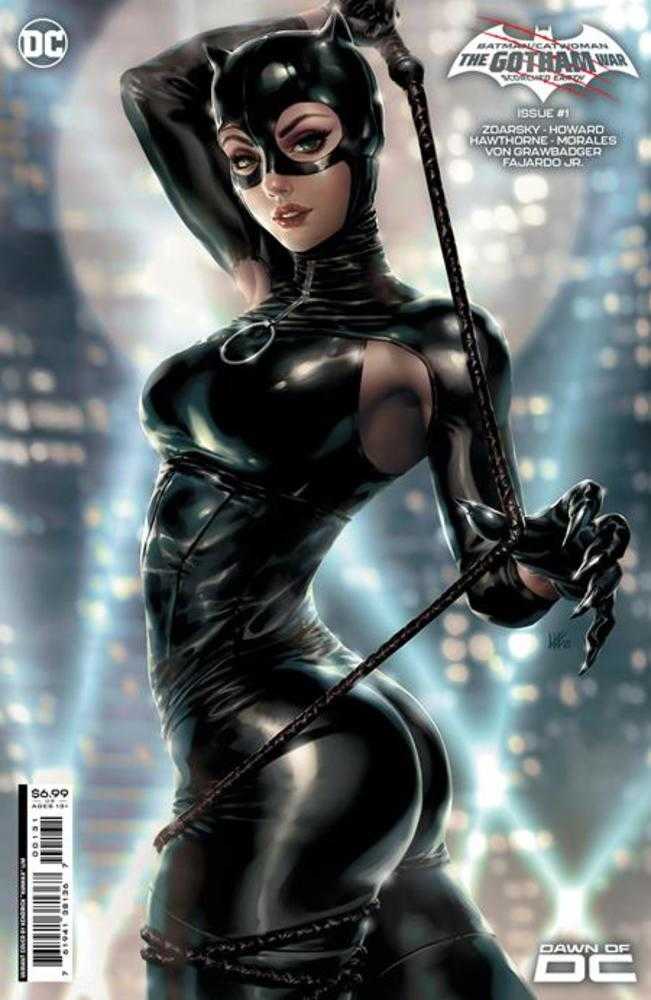 Batman Catwoman The Gotham War Scorched Earth #1 (One Shot) Cover C Kendrick Kunkka Lim Card Stock Variant - gabescaveccc