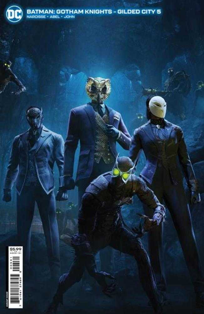 Batman Gotham Knights Gilded City #5 (Of 6) Cover C Video Game Card Stock Variant - gabescaveccc