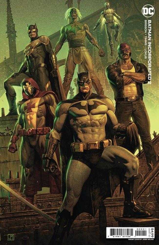 Batman Incorporated #2 Cover B Jorge Molina Card Stock Variant - gabescaveccc