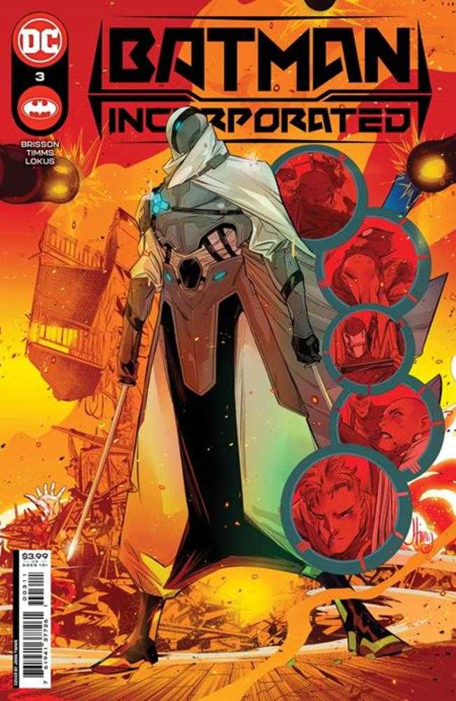 Batman Incorporated #3 Cover A John Timms - gabescaveccc