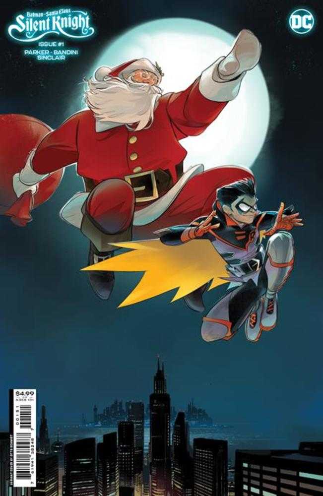 Batman Santa Claus Silent Knight #1 (Of 4) Cover C Otto Schmidt Card Stock Variant - gabescaveccc