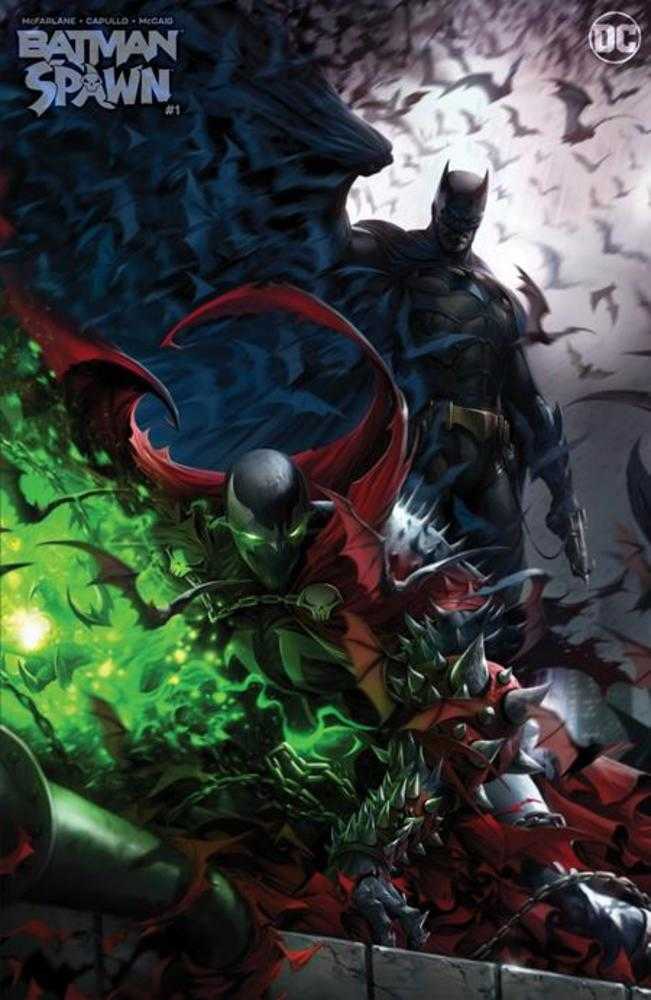 Batman Spawn #1 (One Shot) Cover E Francesco Mattina Variant - gabescaveccc