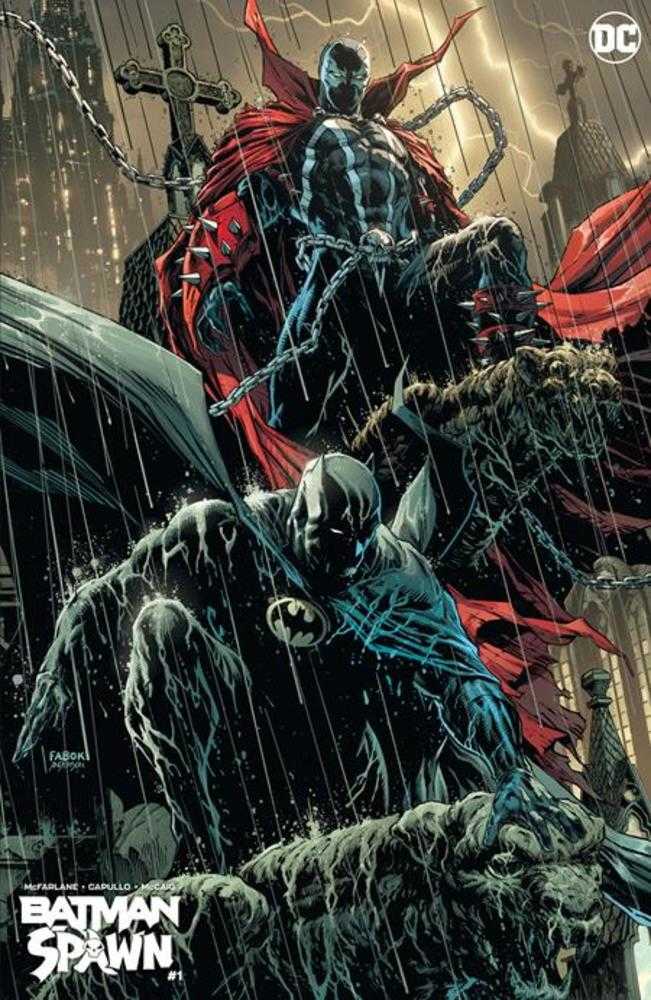 Batman Spawn #1 (One Shot) Cover H Jason Fabok Variant - gabescaveccc