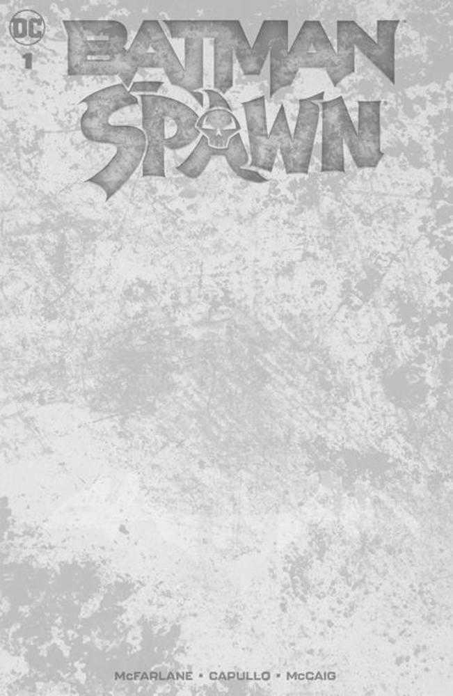 Batman Spawn #1 (One Shot) Cover I Blank Variant - gabescaveccc