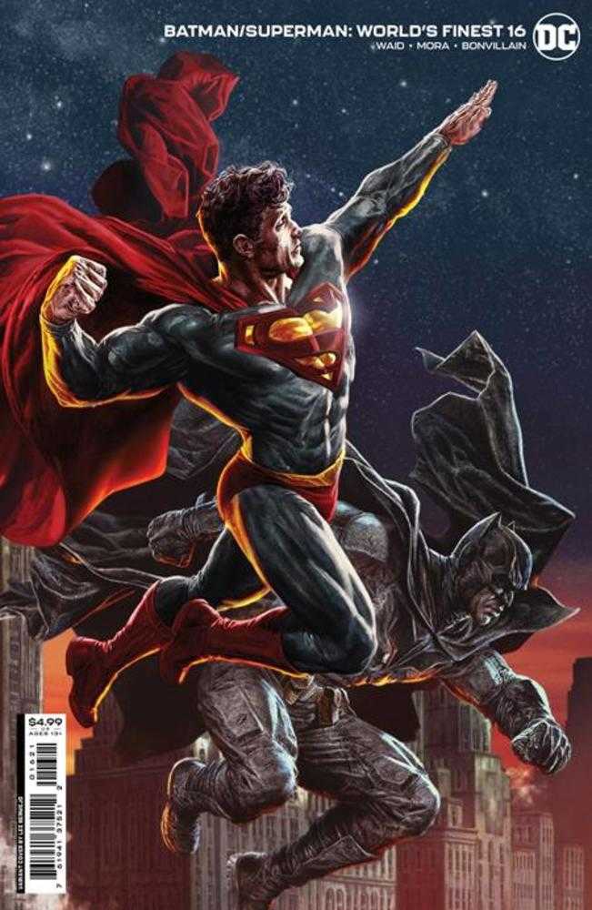 Batman Superman Worlds Finest #16 Cover B Lee Bermejo Card Stock Variant - gabescaveccc
