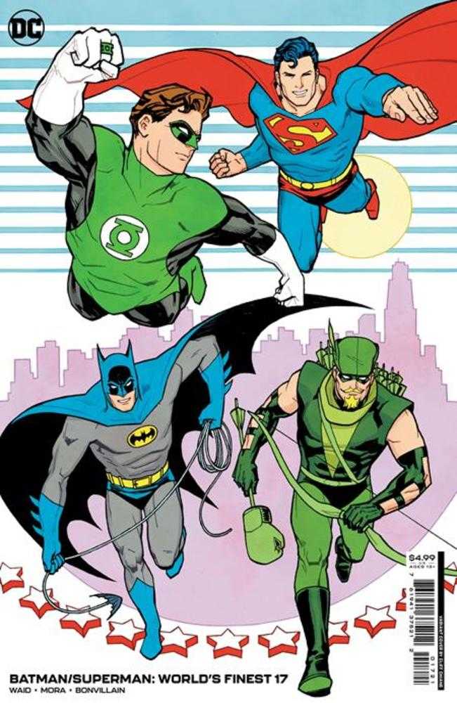 Batman Superman Worlds Finest #17 Cover B Cliff Chiang Card Stock Variant - gabescaveccc