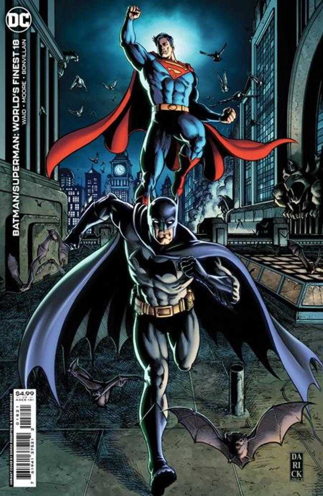 Batman Superman Worlds Finest #18 Cover B Darick Robertson & Diego Rodriguez Card Stock Variant - gabescaveccc