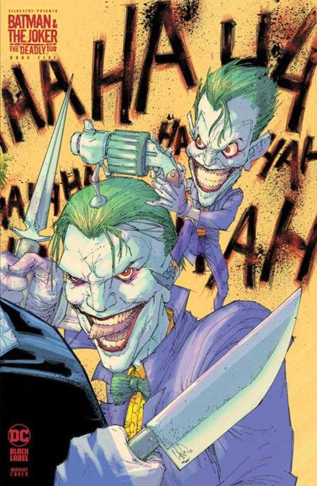 Batman & The Joker The Deadly Duo #5 (Of 7) Cover C Whilce Portacio Joker Variant (Mature) - gabescaveccc