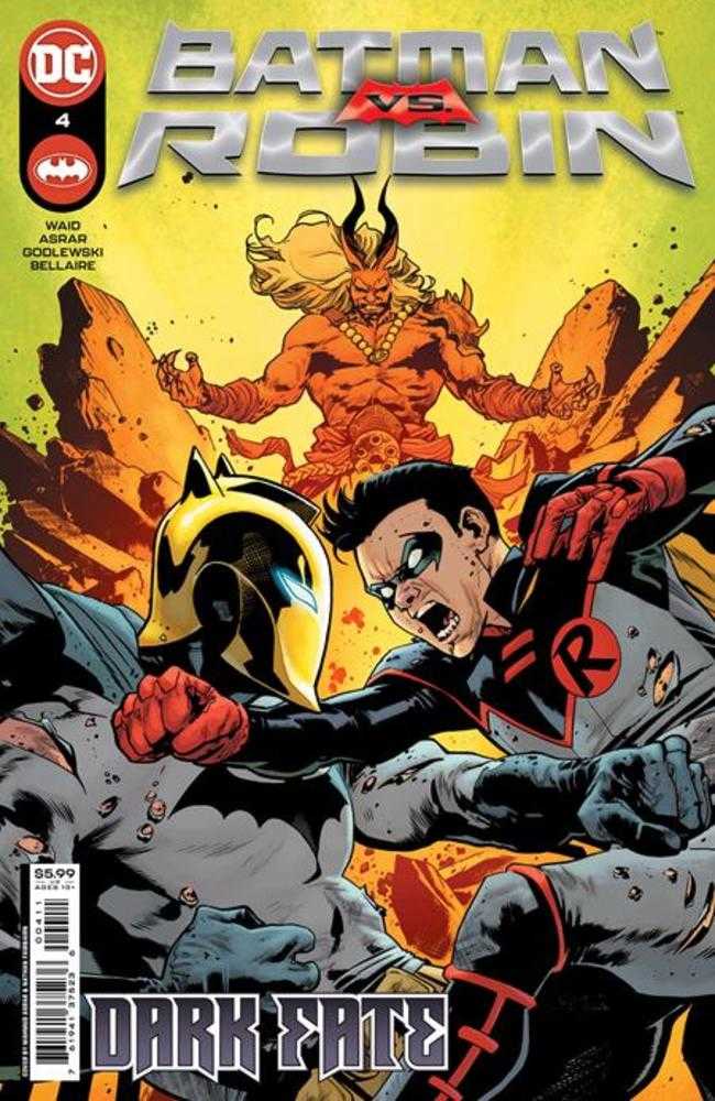 Batman vs Robin #4 (Of 5) Cover A Mahmud Asrar - gabescaveccc