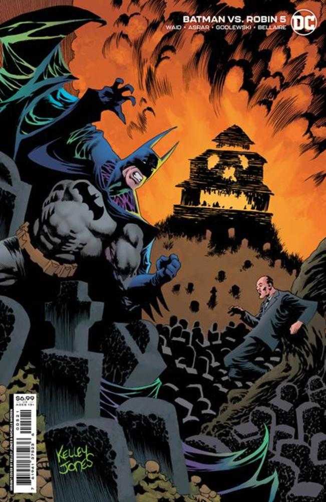 Batman vs Robin #5 (Of 5) Cover B Kelley Jones Card Stock Variant (Lazarus Planet) - gabescaveccc