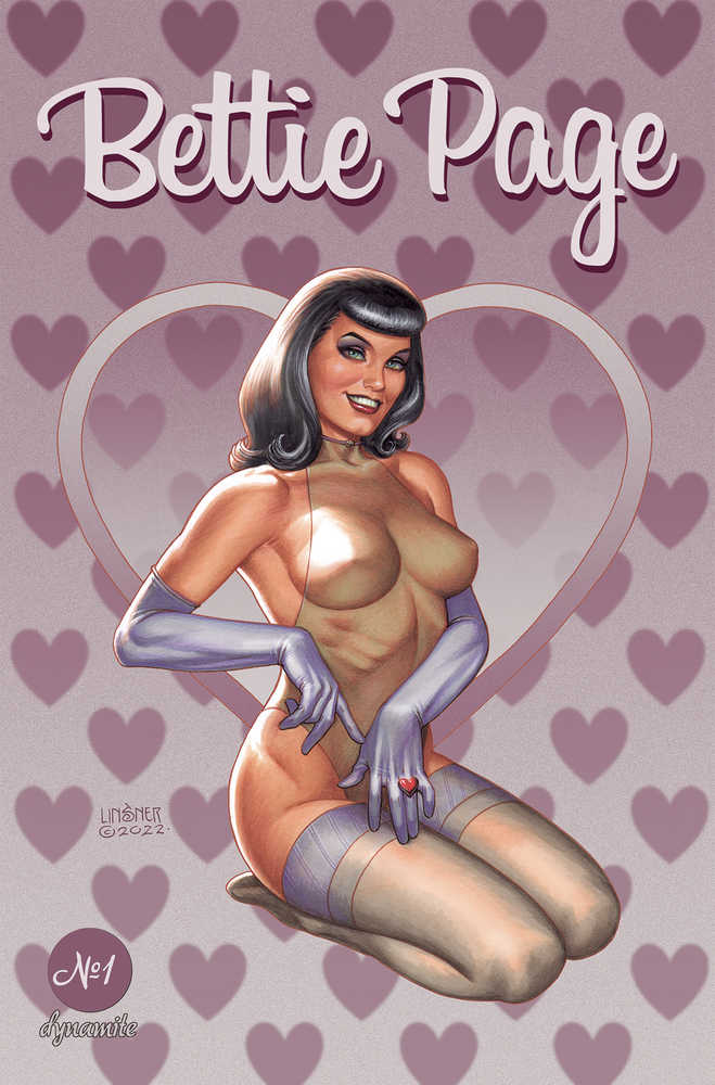 Bettie Page #1 Cover A Linsner - gabescaveccc